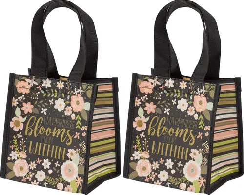 Miniatura 5 de Karma Bolsas de regalo reutilizables – Bolsa de mano y bolsa de regalo con asas – Perfecto para regalos de cumpleaños y bolsas de fiesta RPET 1 Bee