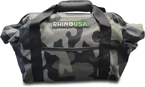 Miniatura 10 de Rhino USA Bolsa de almacenamiento para equipo de recuperación (negro) - Bolsa de kit de recuperación definitiva para organización en tu vehículo