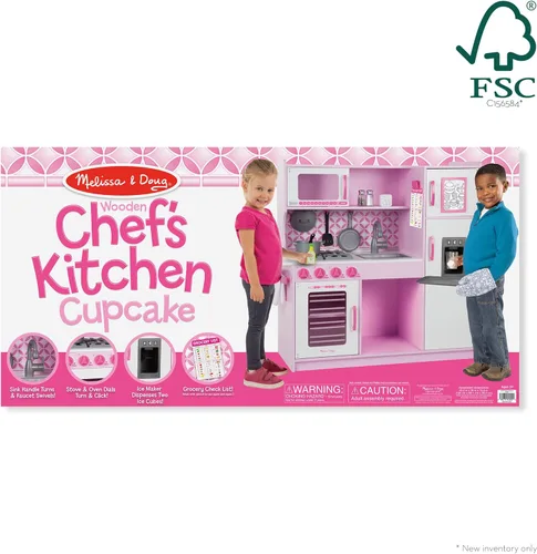 Miniatura 4 de Cocina de chef Melissa & Doug, Cocina, Rosado