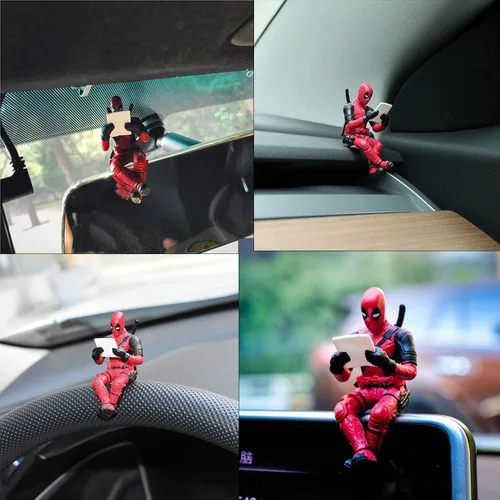 Miniatura 7 de Adorno oscilante para automóvil, accesorios para espejo retrovisor, bonito colgante de anime, decoración interior para jardinería, hombre y mujer