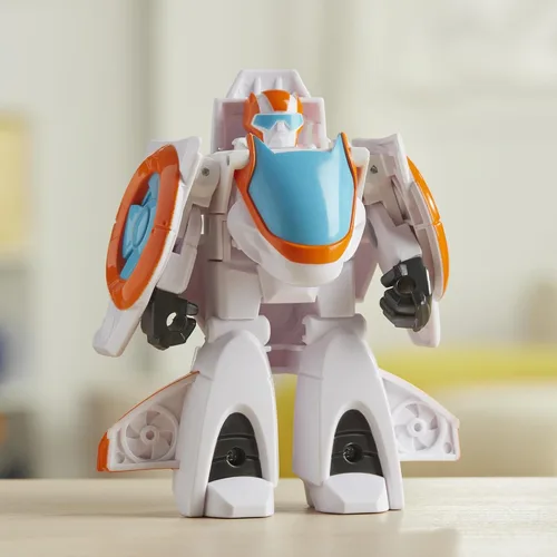 Miniatura 7 de Transformers - Juguetes Space Blast, paquete de 2 figuras de acción de 4.5 pulgadas de Bumblebee y Autobot Blades, juguetes de robots en preescolar