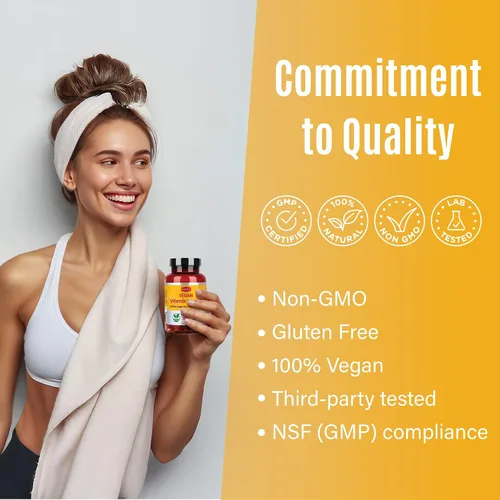 Miniatura 8 de FAMILI+ 180 Días de Vitamina Vegana D3+K2 en Cápsulas Blandas con Aceite de MCT de Coco 2000UI de Vitamina D3 de Fuente Vegetal + 100 mcg