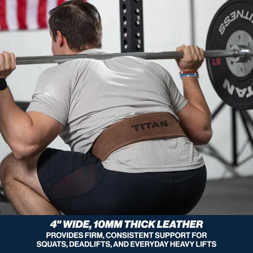 Miniatura 5 de Titan Fitness Maxxum Cinturones de elevación