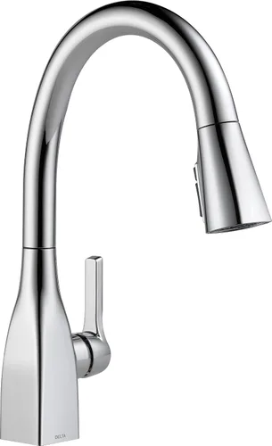 Miniatura 12 de Delta Faucet Mateo Touch - Grifo de cocina de níquel cepillado, grifos de cocina con rociador extraíble, grifo de fregadero de cocina, grifo táctil