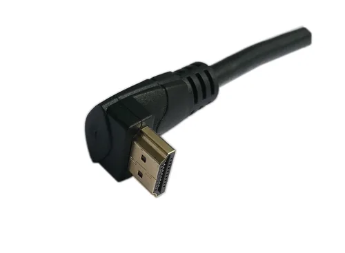 Miniatura 3 de Cable derecho vertical HDMI de 5 pulgadas en ángulo ascendente de 90 grados, compatible con 4K @60Hz, alta velocidad, HDMI 2.0 listo, UHD, Ethernet
