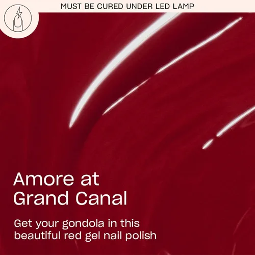 Miniatura 2 de OPI GelColor - Esmalte de uñas de gel LED Cure Tonos rojos Brillo de calidad de salón de belleza de larga duración Fácil de quitar Vegano
