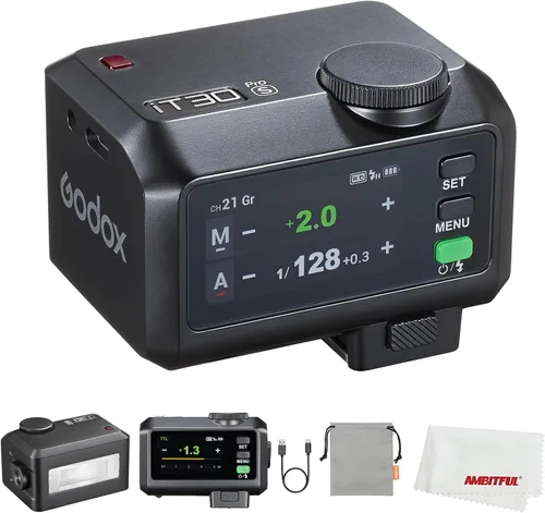 Miniatura 10 de Godox iT30 Pro C iT30Pro C iT30ProC iT30Pro-C Mini Flash para cámara Canon, exposición automática TTL, HSS 1/8000 segundos, 2.4G Wireless Xsystem