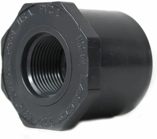 MaxLLTo Reemplazo de 1-1/2 pulgadas x 3/4 pulgadas deslizante x buje de PVC roscado SCH 80 para fontanería Thrifco 8213470