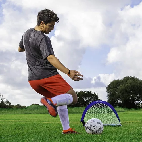 Miniatura 5 de Champion Sports Portable Pop-Up Soccer Goals (Set of 2) – Durable Folding Nets for Training, Backyard Games & Practice, Multiple Sizes