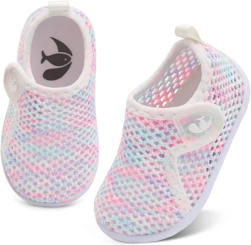 Miniatura 111 de FEETCITY Baby Boys Girls Water Sport Shoes Barefoot Kids Aqua Socks Quick-Dry Beach Swim Pool Shoes