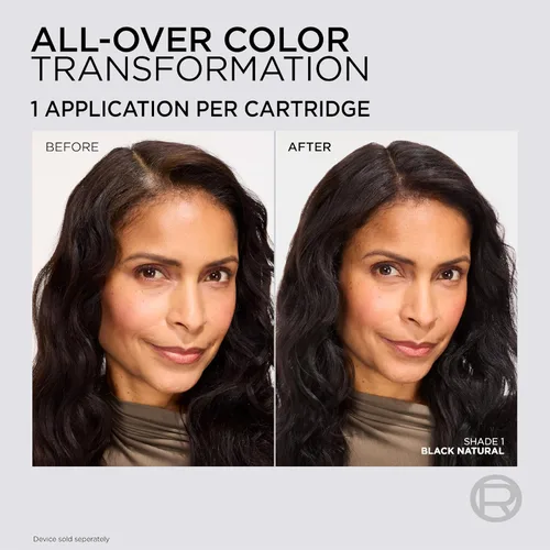 Miniatura 7 de L'Oreal Paris Colorsonic - Cartucho permanente de tinte para el cabello, color vibrante para retoque de raíces, cobertura de canas o todo color en 1