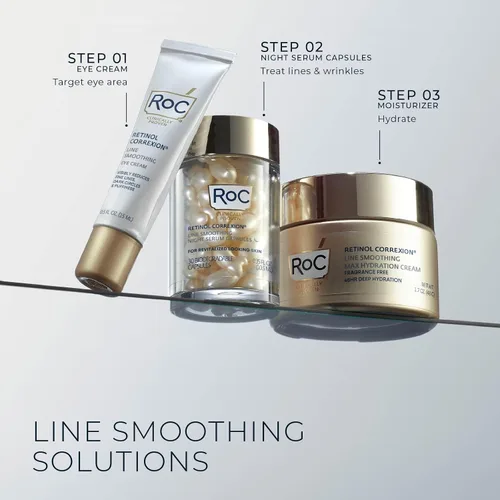 Miniatura 9 de RoC Retinol Correxion Suero de Noche Anti-Envejecimiento contra Arrugas, Suero de Retinol para el Rostro, Tratamiento Diario para Líneas Finas