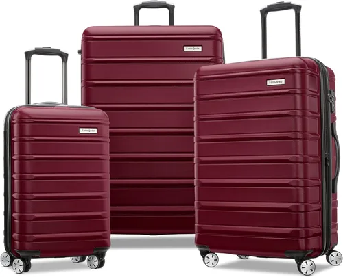 Miniatura 58 de Samsonite Omni 2 - Equipaje rígido extensible con ruedas giratorias, Plateado (Arctic Silver)