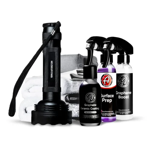 Miniatura 8 de Adam's Polishes Revestimiento de cerámica de grafeno UV, revestimiento de cerámica 10H para automóviles con tecnología de brillo UV Más de 7 años