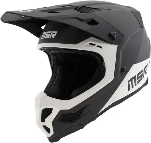 Miniatura 9 de MSR Casco de motocross hexagonal de carbono, motocross con MIPS