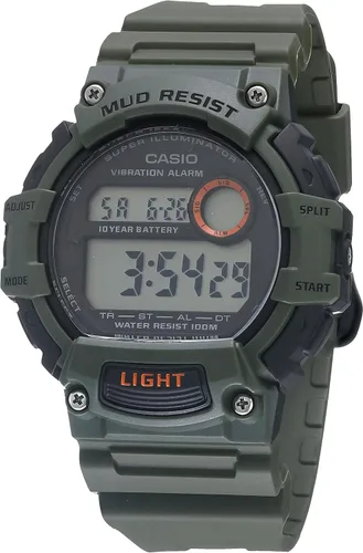 Miniatura 6 de Casio TRT110H Series Digital Watch 100M WR 1/100 SEC Stop Watch LED Light Mud Resistant Low Temp Resistant Auto Calendar Dual Time