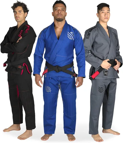 Miniatura 28 de Sanabul Essentials V.2 Ultra Light BJJ Jiu Jitsu Gi (ver guía especial de tallas)