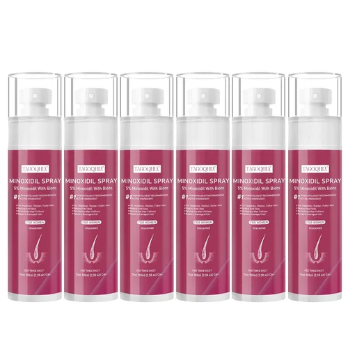 Miniatura 2 de 5% Minoxidil for Women Hair Regrowth Spray, hers hair regrowth treatment Infused with Biotin, Extra Strength Treatment to Combat Hair Loss and