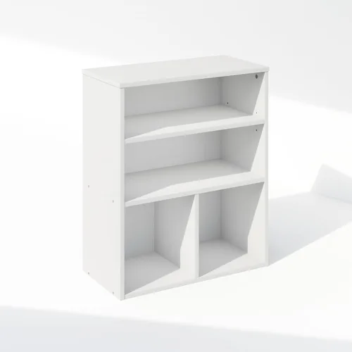 Miniatura 3 de Furinno Reed - Organizadores y almacenamiento de armario, organizador de armario de 3 niveles, estante abierto, para armario, dormitorio, sala