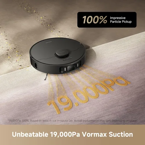 Miniatura 2 de DREAME L40s Ultra AE Robot Aspirador y Trapeador Combo, succión de 19,000 Pa, caja de polvo de vaciado automático, trapeador flexible y tabla