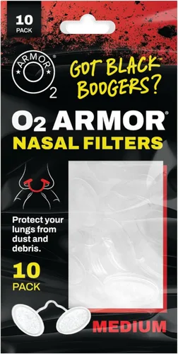 Miniatura 13 de O2 Armor Filtros de nariz para soldadores y alergias - Filtro de nariz para polvo - Filtros nasales para soldadura - Máscara de polvo de nariz
