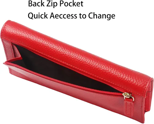 Miniatura 4 de Lavemi Ultra Slim Thin Leather RFID Blocking Bifold Credit Card Holder Wallets for Women