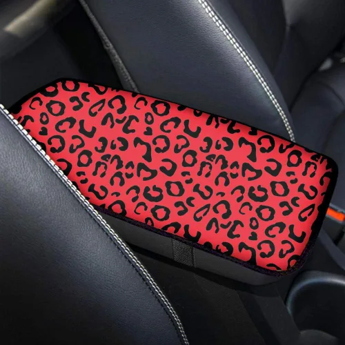 Miniatura 22 de Accesorios interiores de lunares Funda protectora universal para reposabrazos de consola central Protector de vehículo suave y cómodo