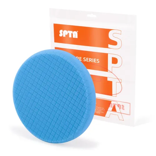 Miniatura 10 de SPTA - Almohadilla verde de corte grueso de 3.5 pulgadas para placa de respaldo de 3 pulgadas (80 mm), esponja de pulido ideal para pulir