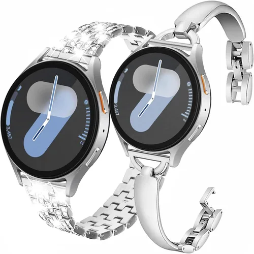 Miniatura 27 de DEALELE Correas compatibles con Samsung Galaxy Watch 7 / FE / 6/6 Classic / 5/5 Pro / 4/4 Classic / 3 de 1.614 in / Huawei GT3 / GT2 de 1.654 in, 1#