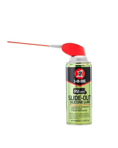 Miniatura 6 de 3-IN-ONE RVcare - Lubricante de silicona deslizante con spray de popote inteligente de 2 vías, 11 onzas y acondicionador de sello de goma RVcare