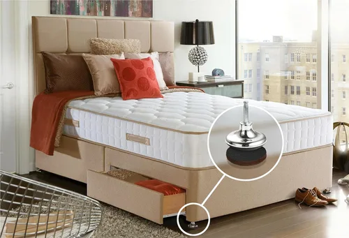 Miniatura 4 de GorillaPads CB144-16 - Almohadillas antideslizantes para muebles (16 empuñaduras), protectores de suelo redondos de 2 pulgadas para debajo