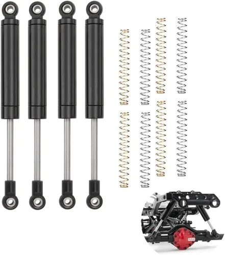 Miniatura 11 de RCLions 4 unids 4.331 in RC Amortiguador Amortiguador Resorte interno para 1/10 RC Crawler Car TRX4 SCX10 D90 Actualización Piezas