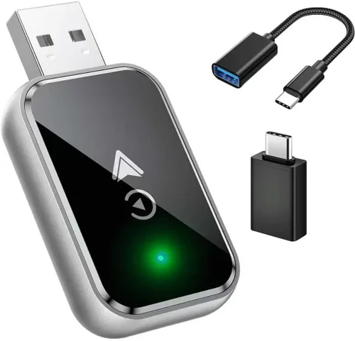 Miniatura 9 de Car Wireless CarPlay Adapter for BMW X5/X6 M 2021 2022 2023 2024 2025, Plug & Play, Play Stable Connection No Latency, Converts Wired to