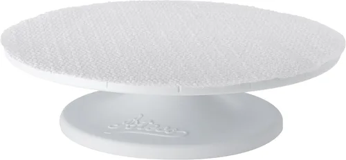 Miniatura 4 de Ateco 608 REVOLVING Cake Decorating soporte, 11" Ronda, apto para uso alimentario de plástico Base & parte superior, #608 - base plástica, Blanco