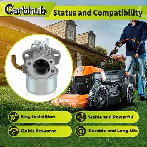 Miniatura 8 de Carburador 591299 Compatible con 591299 798650 698474 791991 698810 698857 698478 694174 690046 693751 798653 698860 790182 694508 697354