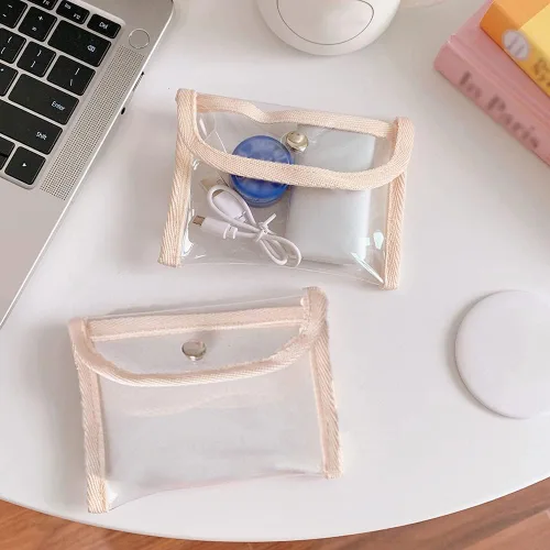 Miniatura 5 de AIBEARTY 4 portatarjetas transparente con purpurina impermeable, monedero, monedero, cartera, tarjetero para tarjetas de crédito, tarjetas