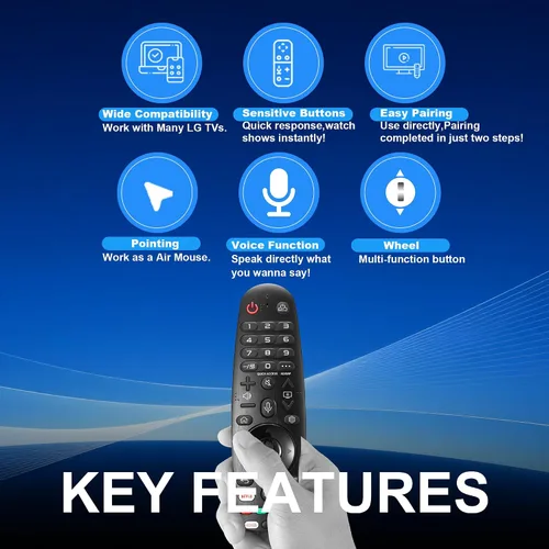 Miniatura 3 de Reemplazo para LG TV Remote Control remoto mágico AKB75855501 Compatible con muchos LG OLED QNED NanoCell Webos Smart TV Modelos AN-MR20GA MR19BA