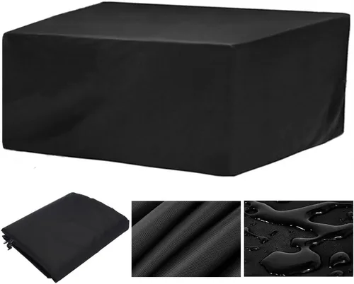 Miniatura 9 de Cubiertas para muebles de patio, cubierta impermeable para sofá al aire libre de 48 x 36 pulgadas, cubierta para juego de comedor al aire libre