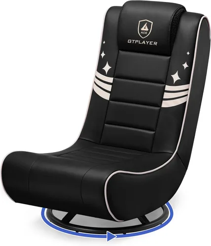 Miniatura 9 de GTPLAYER Silla de Piso para Juegos Plegable Silla Giratoria para Piso para Niños Chicos Cómoda Silla para Videojuegos con 360° Multipropósito