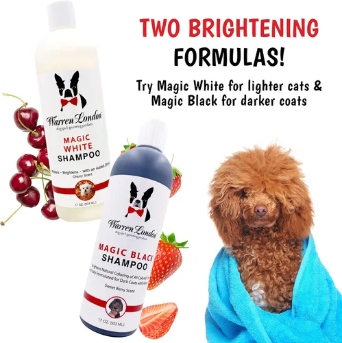 Miniatura 8 de Warren London Magic Black - Champú para perros Ilumina cualquier abrigo de perro Formulado para abrigos de perro más oscuros Suministros