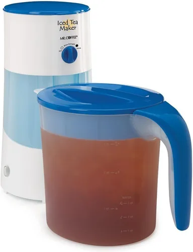 Miniatura 2 de Máquina para preparar té helado de Mr. Coffee, 3 cuartos de galón, 1, Azul