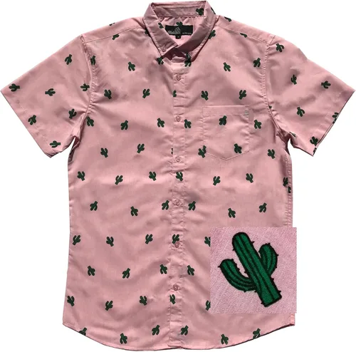 Miniatura 9 de Molokai Surf - Camisas hawaianas de manga corta con botones y corte ajustado