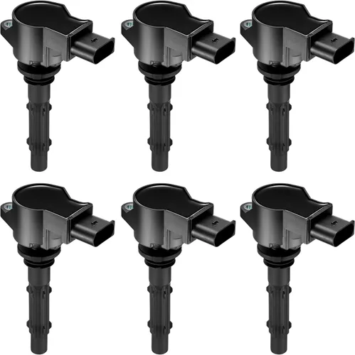 Miniatura 25 de BDFHYK Paquete de bobinas de encendido UF535 y bujías de iridio 95983 compatibles con Mercedes-Benz C230 C280 CLK350 E350 ML350 SLK280 Dodge