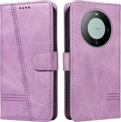 Miniatura 53 de Funda con tapa para Huawei Nova Lite 3, protección de 360 grados, a prueba de golpes, de piel sintética, con función atril y 3 ranuras