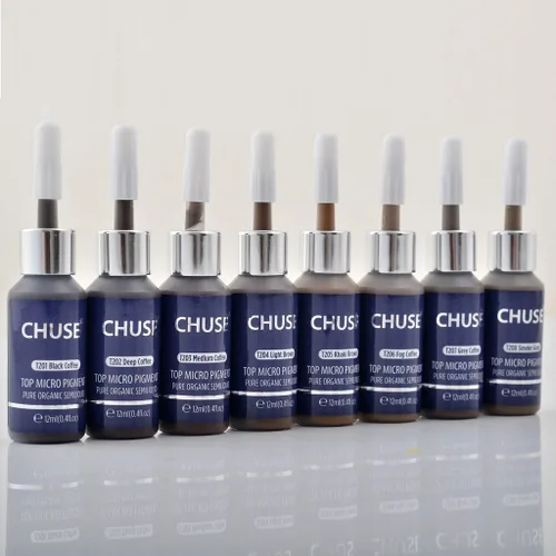 Miniatura 4 de CHUSE Pigmentos para cejas PMU 0.4oz/0.4 fl oz (T201 Black Coffee)