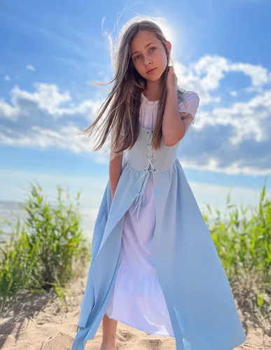 Miniatura 27 de Scarlet Darkness Vestido renacentista para niñas, disfraz de princesa medieval de dos piezas, 7-14 años