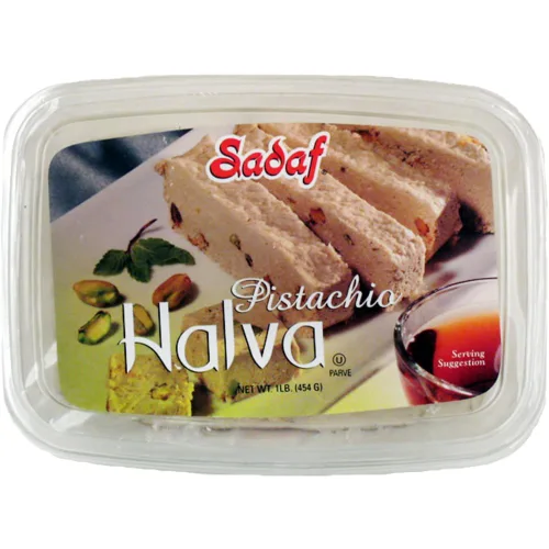 Sadaf Halva de vainilla – Postre de sésamo – Tradicional Mediterráneo dulce, suave y cremoso textura – 16 onzas