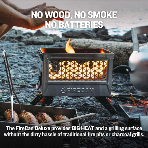 Miniatura 5 de Ignik FireCan Deluxe - Chimenea portátil de propano y parrilla