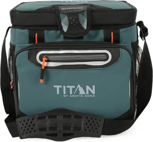 Titan by Arctic Zone Deep Freeze Cooler - Enfriador de cuerpo duro sin cremallera, aislamiento de congelación profunda, forro de cuerpo duro y