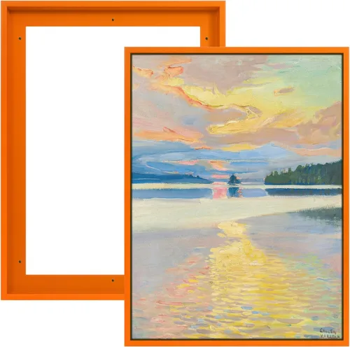Miniatura 34 de FOLKOR Floating Frame for 8x10 Inch Canvas Painting with 0.6-0.8" Deep, 2 Pack Canvas Floater Frame Living Room Decor, Wall Art frame for Prints Oil